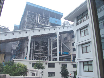 聊城熱電有限責(zé)任公司410t/h煤粉爐